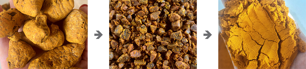 應(yīng)用3 姜黃研磨機(jī)